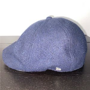 New Era EK Collection Melton Wool Blend Fitted Duckbill Cap - Navy - Sz S